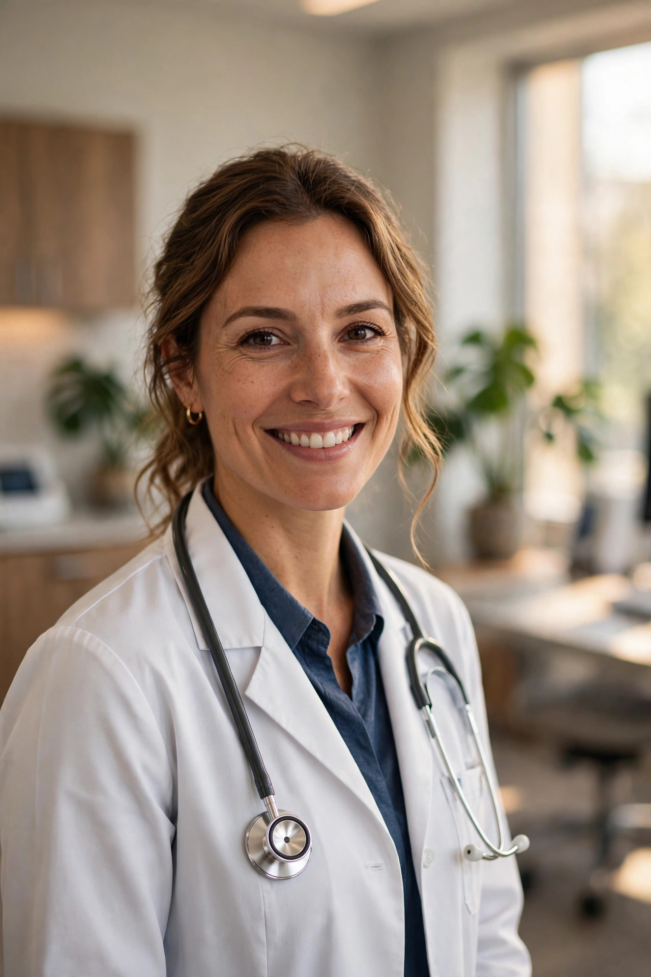 Doctor welcoming providers to claim and complete their FindBestDoc profile